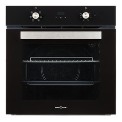 Духовой шкаф электрический встраиваемый Krona Regina 60 BL 595 мм черный - фото 1