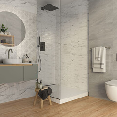 Плитка облицовочная Gracia Ceramica Ribeira 03 белая 500х300х8 мм (8 шт.=1,2 кв.м) - фото 7