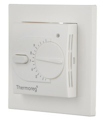 Терморегулятор механический для теплого пола Thermoreg TI-200dis белый - фото 3