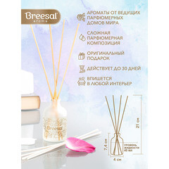 Аромадиффузор с палочками Breesal Aromа Sphere Свежесть чувств 40 мл - фото 4