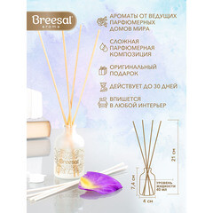 Аромадиффузор с палочками Breesal Aromа Sphere Сладкие грезы 40 мл - фото 5