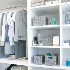 Корзина плетеная для хранения Колос 210х150х150 мм серая - фото 6