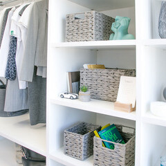 Корзина плетеная для хранения Колос 250х190х170 мм серая - фото 2