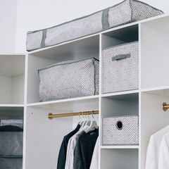 Короб для хранения Орнамент 300х300х300 мм серый - фото 4