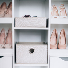 Короб для хранения Листья 350х270х90 мм 16 секций бежевый - фото 2