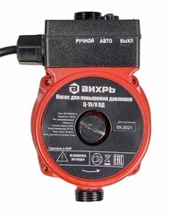 Изображение товара Циркуляционный насос для повышения давления Вихрь Ц-15/9 ПД подъем 9 м 160 мм с гайками (68/7/13)