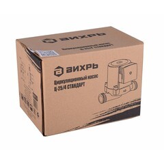 Циркуляционный насос для систем отопления Вихрь Ц-25/4 подъем 4 м 180 мм с гайками (68/7/6) - фото 2