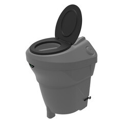 Биотуалет компостный Rostok 230 л - фото 1