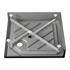 Поддон Метакам Universal акриловый 90х90х16 см квадрат черный низкий (АПS_013576) - фото 3