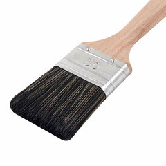 Кисть плоская смешанная щетина деревянная ручка Wenzo Wood 50х14 мм для антисептиков - фото 2