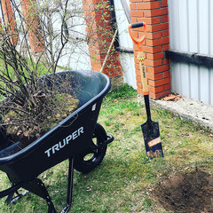 Лопата штыковая Truper Т-2000 углеродистая сталь дренажная с деревянным черенком 550 мм (17163) - фото 2