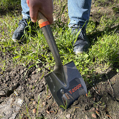 Лопата штыковая Truper TR-BY углеродистая сталь садовая с деревянным черенком 300 мм (17193) - фото 3