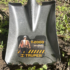 Лопата совковая Truper TR-BY углеродистая сталь с деревянным черенком 300 мм (17194) - фото 2