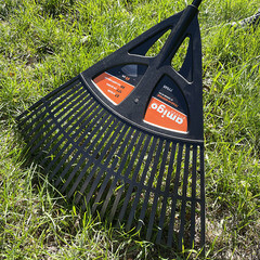 Грабли веерные Amigo (77065) полипропиленовые для листьев и травы 27 зубьев 1200 мм - фото 4