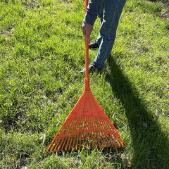 Грабли веерные Amigo (77024) полипропиленовые для листьев и травы 24 зуба 1200 мм - фото 4