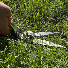 Ножницы для живой изгороди и травы прямые Truper с обрезиненными рукоятками (18452) - фото 4