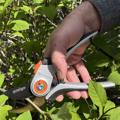 Секатор плоскостной Amigo с двухкомпонентными рукоятками (76405) - фото 5