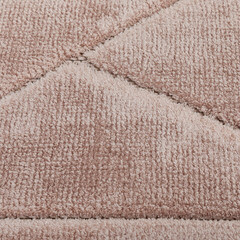Ковер 0,8х1,5 м прямоугольный Soft розовый - фото 4