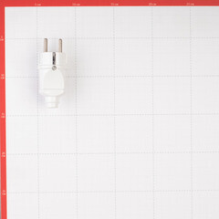 Вилка прямая с заземлением 16 А 250 В Navigator белая (613598/) - фото 2