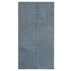 Изображение товара Ковер 2х3 м прямоугольный Soft голубой