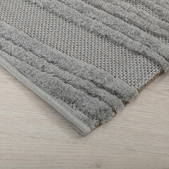 Ковер 1,6х2,3 м прямоугольный Soft серый - фото 2