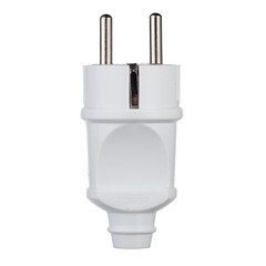 Вилка прямая с заземлением 16 А 250 В Navigator белая (613598/) - фото 3