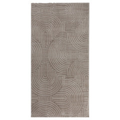 Ковер 0,8х1,5 м прямоугольный Soft светло-коричневый - фото 1