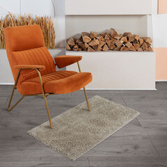 Ковер 1,6х2,3 м прямоугольный Dino бежевый - фото 2