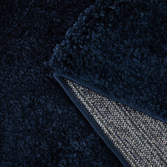 Ковер 1х2 м прямоугольный Dino темно-синий - фото 4