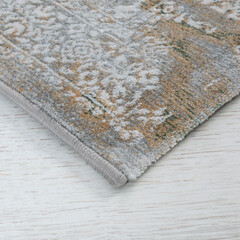 Ковер 0,8х1,5 м прямоугольный Ginza серо-бежевый - фото 5