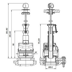 Клапан сливной Инкоэр однорежимный ручка пластик хром (И-СБа-А/И-СБа-АР) - фото 4