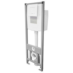 Инсталляция Di для подвесного унитаза с кнопкой белой (6551) - фото 2