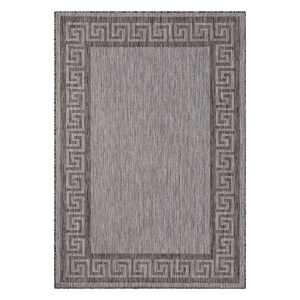 Ковер 0,8х1,5 м прямоугольный Vegas S002 серый безворсовый