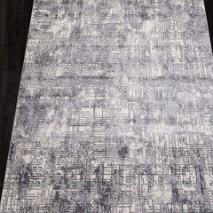 Ковер 0,8х1,5 м прямоугольный Tornado F050 серый - фото 2