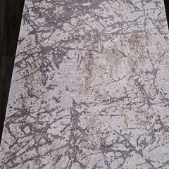 Ковер 0,8х1,5 м прямоугольный Luga 150200 20 бежево-серый безворсовый - фото 3