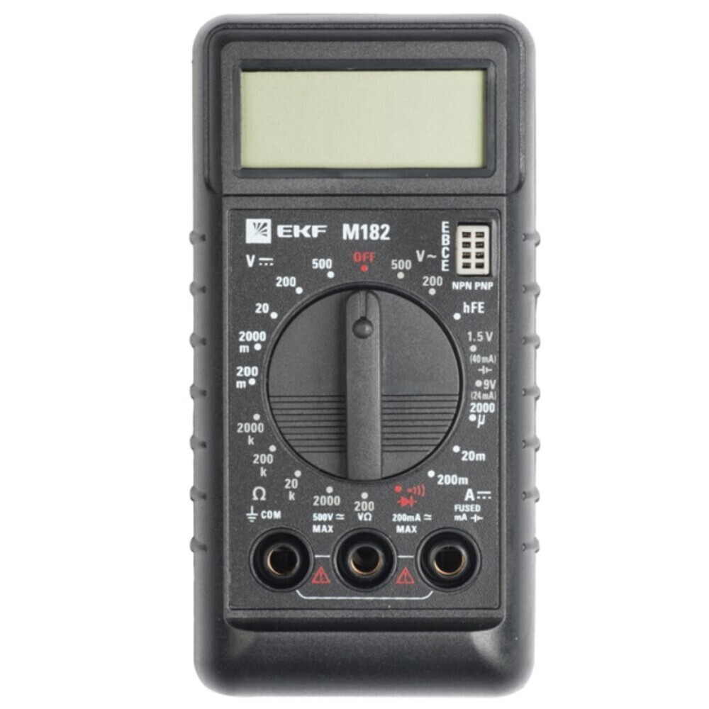 Изображение товара Мультиметр портативный EKF Master M182 (In-180701-bm182)