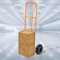 Тележка двухколесная Строймаш 150 кг (17012) - фото 2