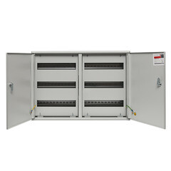 Щит распределительный навесной EKF PROxima ЩРН-90 металлический IP31 480х680х120 мм 90 модулей с замком - фото 9