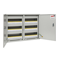 Изображение товара Щит распределительный навесной EKF PROxima ЩРН-90 металлический IP31 480х680х120 мм 90 модулей с замком