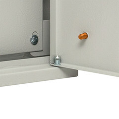 Щит распределительный навесной EKF Basic ЩРН-18 металлический IP31 350х300х120 мм 18 модулей с замком - фото 3