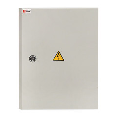 Щит распределительный навесной EKF Basic ЩРН-24 металлический IP54 395х310х120 мм 24 модуля с замком - фото 5