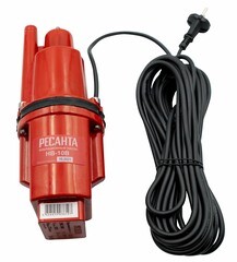 Насос вибрационный Ресанта НВ-10В для чистой воды 22 л/мин верхний забор (77/8/1) - фото 5