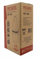 Насос вибрационный Ресанта НВ-15В для чистой воды 22 л/мин верхний забор (77/8/3) - фото 5