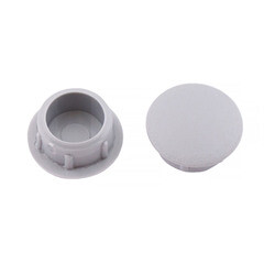 Изображение товара Заглушка декоративная пластиковая d10 мм светло-серая (35 шт.)