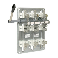 Изображение товара Выключатель-разъединитель EKF Basic РПБ 3P 100А 400 В левый привод (rpb-r-100l)