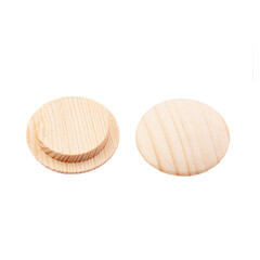 Заглушка декоративная деревянная d10 мм сосна (20 шт.) - фото 1