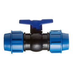 Кран шаровой ПНД компрессионный 32х32 мм - фото 4