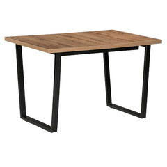 Изображение товара Стол кухонный раздвижной прямоугольный 1,2х0,74 м дуб делано темный Лота Лофт (489638)