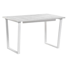 Изображение товара Стол кухонный раздвижной прямоугольный 1,2х0,74 м юта/белый Лота Лофт (489662)