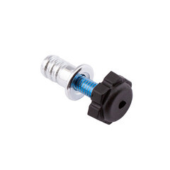 Изображение товара Подпятник М6 с муфтой регулируемый черный (4 шт.)